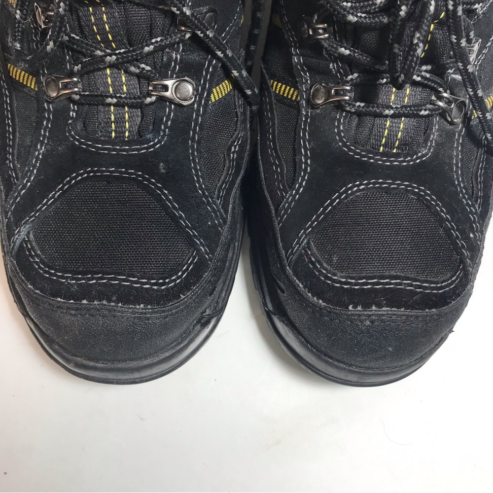 Brahma Kane Black Leather Work Safety Steel Toe Boots - Picture 3 of 12